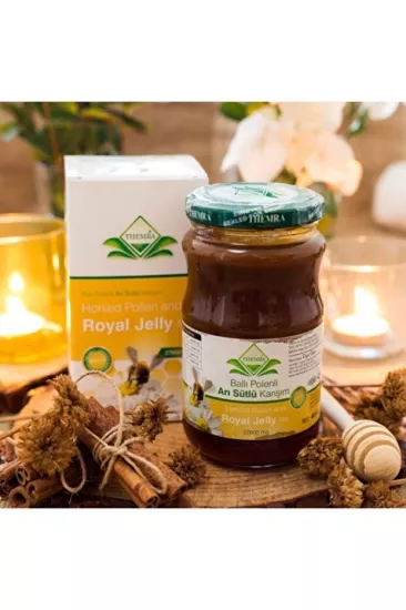 Themra Ballı Polenli Arı Sütlü Karışım 27.600 Mg Vital Macun 460 Gr