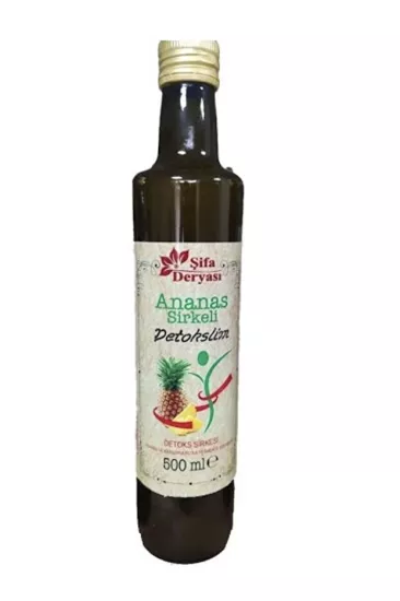 Şifa Deryası Ananas Sirkeli Detokslim 500 Ml Koli 12 Adet