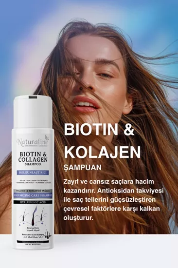 Naturaline Biotin Kolajen Şampuan 400 Ml