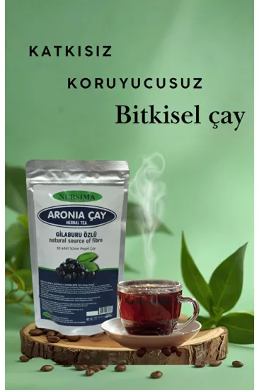 Nursima Aronia Çayı Gilaburu Özlü 30 Süzen Poşet