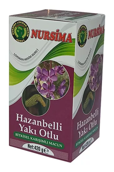 Nursima Hazanbelli Yakı Otlu Bitkisel Karışımlı Macun 420 Gr