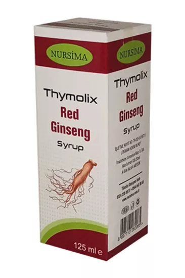 Nursima Red Ginseng Şurup 125 Ml
