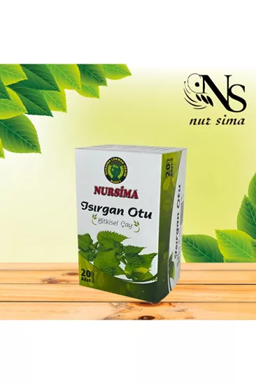 Nursima Isırgan Bitki Otu Çayı 20 Süzen Poşet