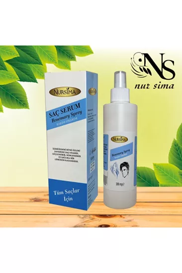 Nursima Saç Serum Rosemary Sprey 200 Ml