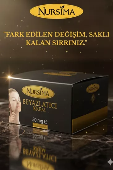Nursima Beyazlatıcı Krem 50 Mg