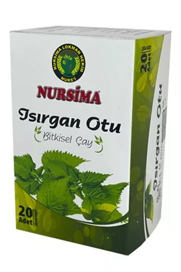 Nursima Isırgan Bitki Otu Çayı 20 Süzen Poşet