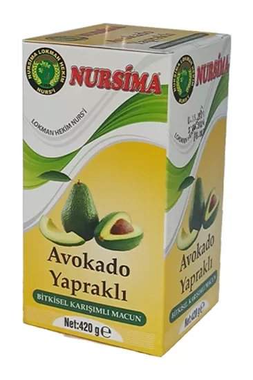 Nursima Avakadolu Yapraklı Bitkisel Karışımlı Macun 420 Gr