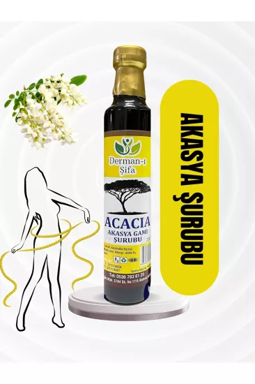 Derman-I Şifa Acacia Akasya Gamı Şurubu 250 Ml