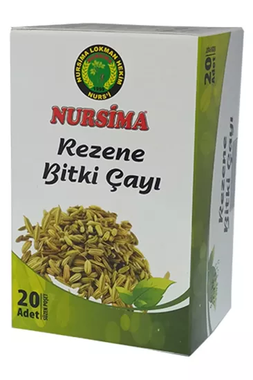 Nursima Rezene Bitki Çayı 20 Süzen Poşet