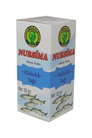 Nursima Alabalık Yağı 50 Ml