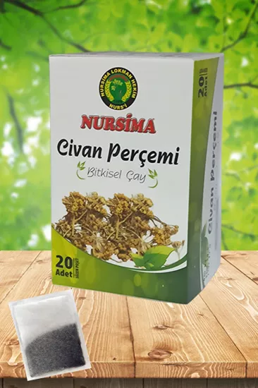 Nursima Civanperçemi Bitkisel Çay 20 Süzen Poşet