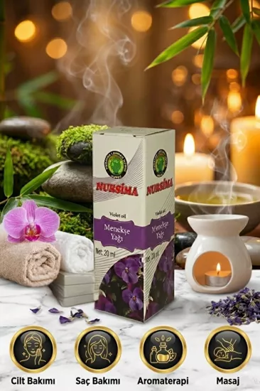 Nursima Menekşe Yağı 20 Ml
