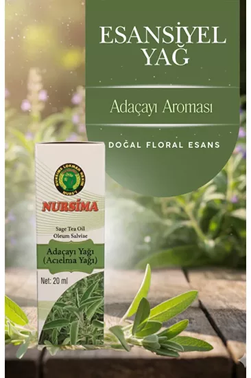Nursima Adaçayı Tohumu Yağı 20 Ml