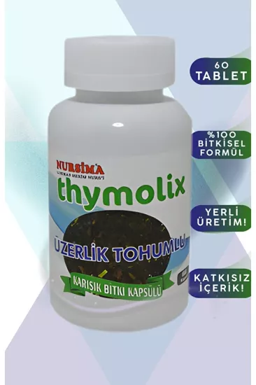 Nursima Üzerlik Tohumlu Karışık Bitki Kapsül 60 Adet