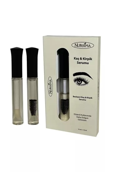 Nursima Kaş & Kirpik Serumu 10 Ml + 10 Ml