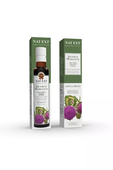 Nat Ext Silybum Marianum (Deve Dikeni) – Enginar – Hindiba Sıvı Ekstratı Karışımlı 250 Ml Koli 12 Adet