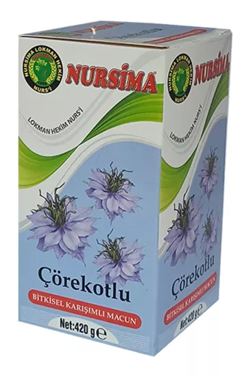 Nursima Çörekotlu Bitkisel Karışımlı Macun 420 Gr
