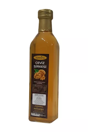 Nursima Ceviz Sirkesi Cam Şişe 500 Ml