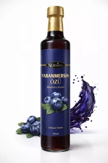 Nursima Yaban Mersini Özü 700 Ml Koli 12 Adet