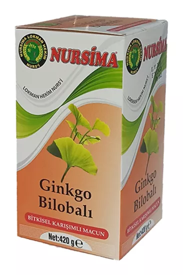 Nursima Ginkgo Bilobalı  Bitkisel Karışımlı Macun 420 Gr