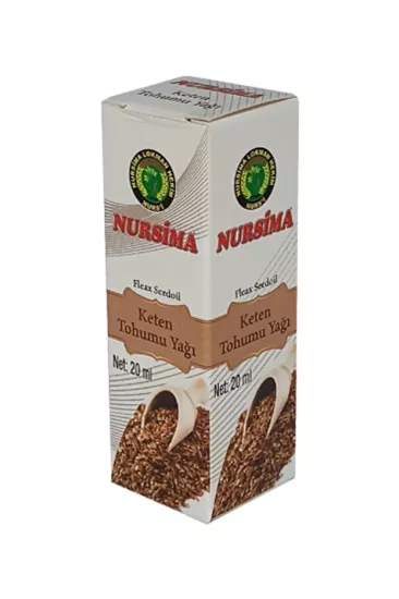 Nursima Keten Tohumu Yağı 20 Ml