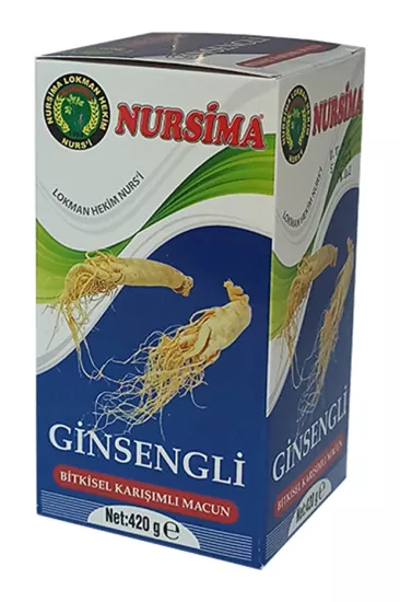 Nursima Ginsengli Bitkisel Karışımlı Macun 420 Gr