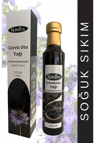 Nursima Çörek Otu Yağı 250 Ml Koli 12 Adet