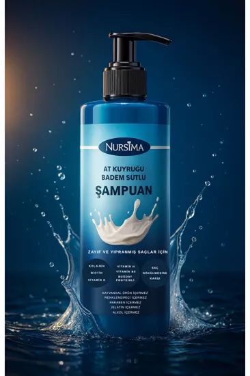 Nursima Collagen Bal Şampuanı 350 Ml