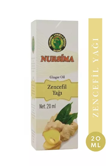 Nursima Zencefil Yağı 20 Ml