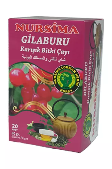 Nursima Gilaburu Karışık Bitki Çayı 20 Süzen Poşet