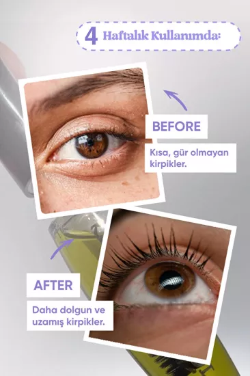Naturaline Kaş Kirpik Bakım Yağı 10 Ml + 10 Ml