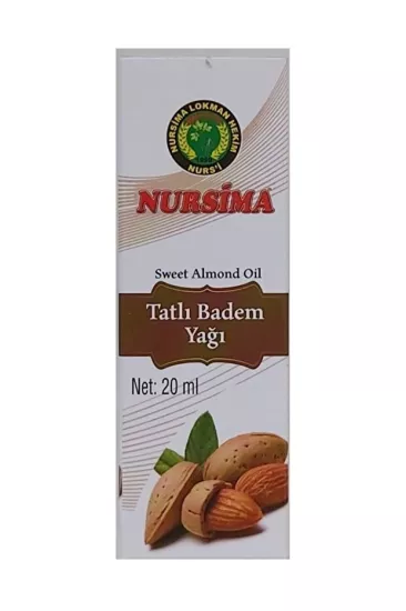 Nursima Tatlı Badem Yağı 20 Ml