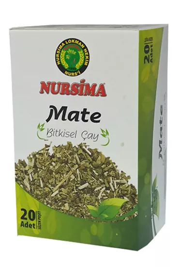 Nursima Mate Bitkisel Çay 20 Süzen Poşet
