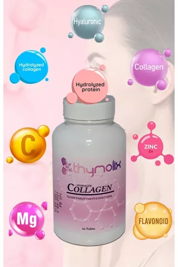 Thymolix Collagen Tablet 60 Adet Koli 12 Adet