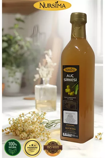 Nursima Alıç Sirkesi Cam Şişe 500 Ml