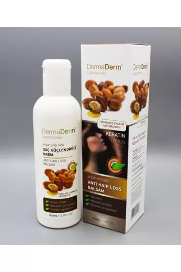 Dermaderm Argan Yağı Özlü Saç Kremi 500 ml