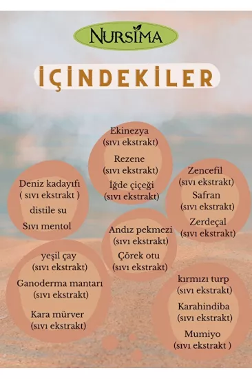 Nursima Deniz Kadayıfı Şurubu 125 Ml