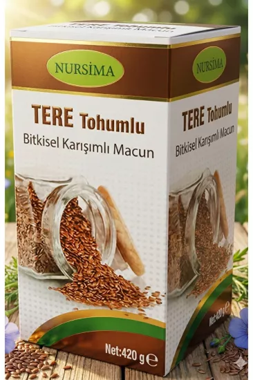 Nursima Tere Tohumlu Bitkisel Karışımlı Macun 420 Gr