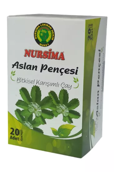 Nursima Aslan Pençesi Bitkisel Karışımlı Çay 20 Süzen Poşet