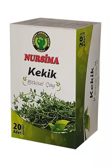 Nursima Kekik Bitkisel Çay 20 Süzen Poşet