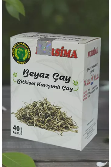 Nursima Beyaz ÇayıBitkisel Karışımlı Çay 40 Süzen Poşet