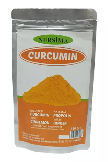 Nursima Curcumin Tozu 150 Gr Koli 30 Adet