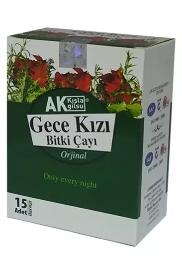 Akkışla Gece Kızı Çayı 15 Süzen Poşet