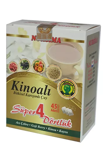 Nursima Kinoalı Bitlisel Karışımlı Çay 45 Süzen Poşet