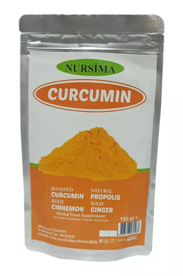 Nursima Curcumin Tozu 150 Gr Koli 30 Adet