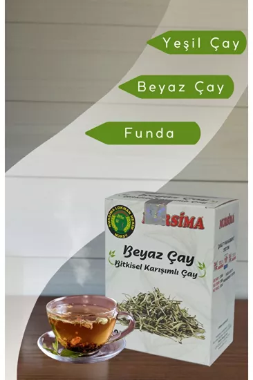 Nursima Beyaz ÇayıBitkisel Karışımlı Çay 40 Süzen Poşet