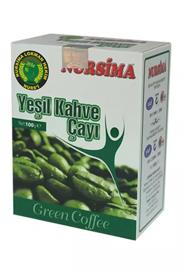 Nursima Yeşil Kahve Çayı 40 Süzen Poşet