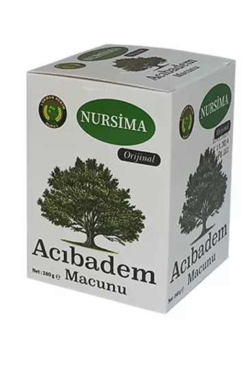 Nursima Acı Badem Macunu 240 Gr