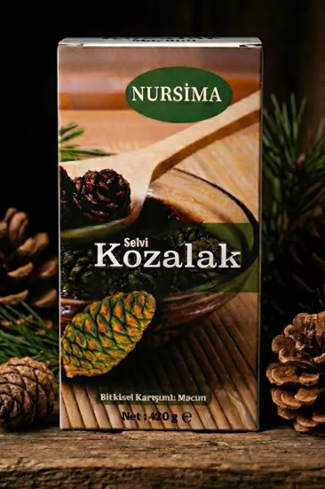 Nursima Selvi Kozalak Macunu Bitkisel Karışımlı Macun 420 Gr