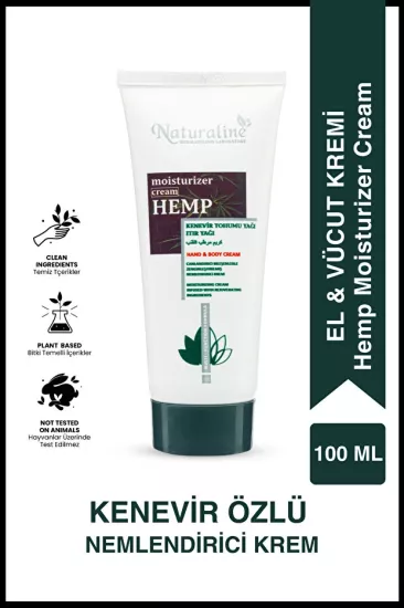 Naturaline Kenevir Nemlendirici Krem 100 Ml